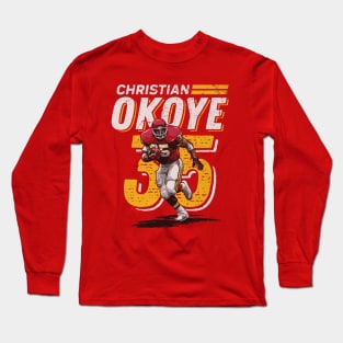 Christian Okoye Kansas City Dash Long Sleeve T-Shirt